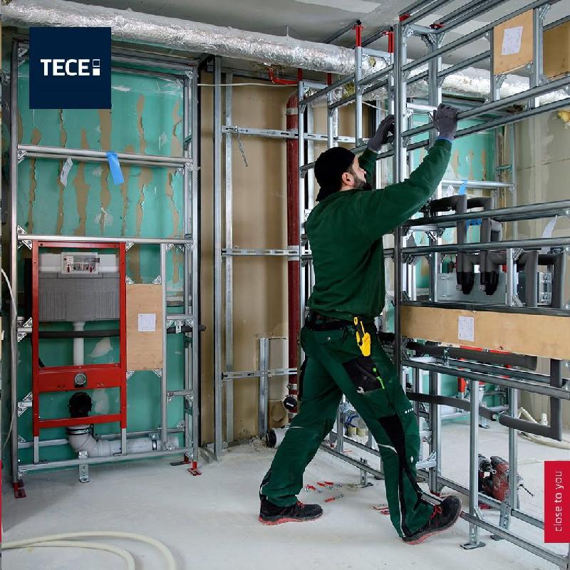Экономия пространства и безопасность: Как сантехнические решения TECE отвечают вызовам городского строительства