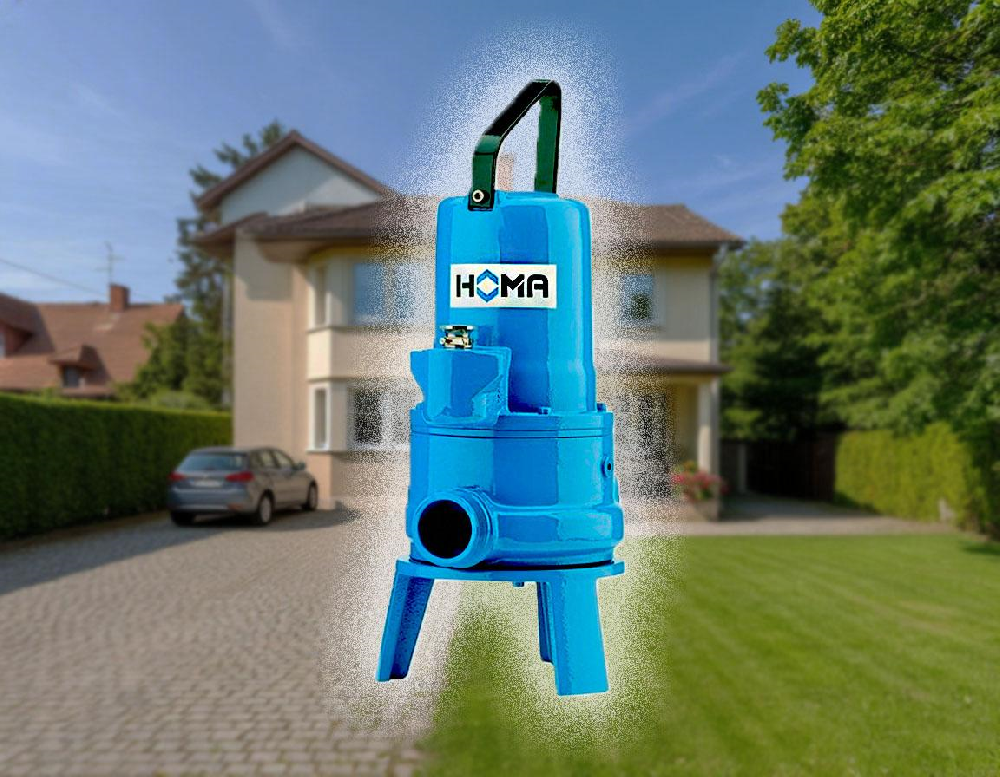 Фекальный насос HOMA Barracuda GRP успешно работает 11 лет в частном доме