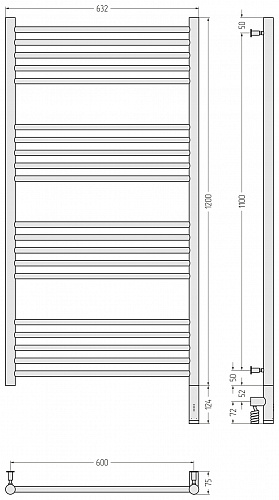 Купить сунержа богема 3.0 прямая 1200х600  мэм правый по низкой цене