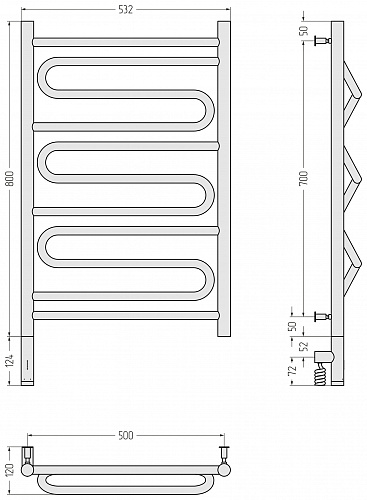 Купить сунержа элегия 3.0 800х500 мэм левый по низкой цене