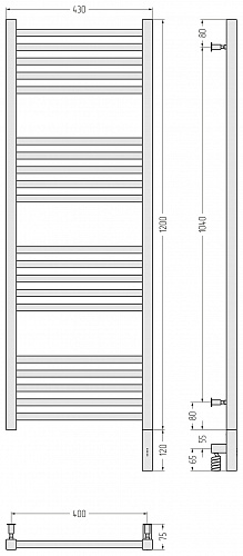Купить сунержа модус 3.0 1200х400 мэм правый по низкой цене