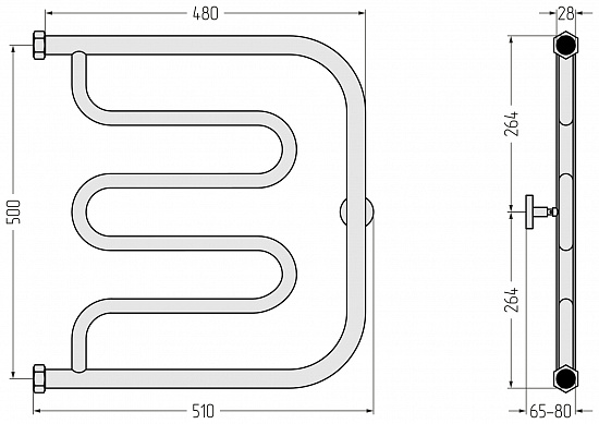 Купить сунержа лира+ 500х500 по низкой цене