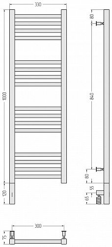 Купить сунержа модус 3.0 1000x300 мэм левый по низкой цене