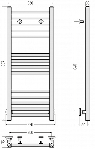 Купить сунержа модус 800х300 по низкой цене