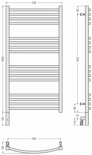Купить сунержа аркус 3.0 1000х500 мэм левый по низкой цене
