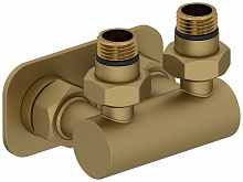 Модуль Сунержа угловой EU50 (2 х НР G 1/2" / 2 х НГ G 3/4")