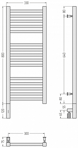 Купить сунержа модус 3.0 800x300 мэм левый по низкой цене