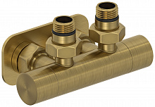Вентиль Сунержа угловой EU50 (2 х G 1/2" НР х G 3/4" НГ)