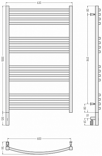 Купить сунержа аркус 3.0 1000х600 мэм левый по низкой цене