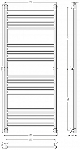 Купить сунержа богема+ прямая 1500х600 по низкой цене