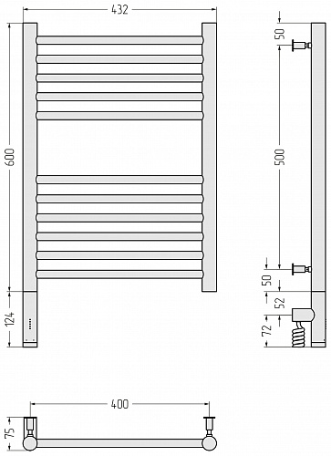 Купить сунержа богема 3.0 прямая 600х400  мэм левый по низкой цене