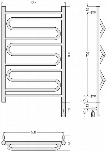 Купить сунержа элегия 3.0 800х500 мэм правый по низкой цене