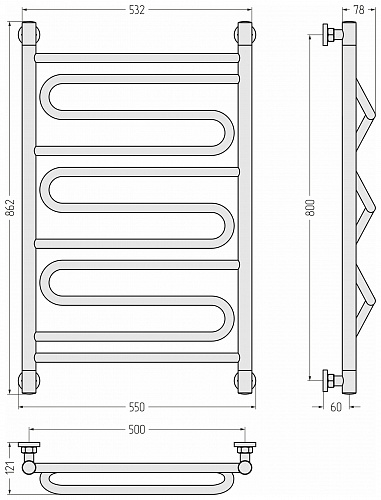 Купить сунержа элегия+ 800х500 по низкой цене