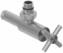 Вентиль Сунержа угловой крест (G 1/2" НР х G 1/2" НР) Вентиль Сунержа угловой крест (G 1/2" НР х G 1/2" НР)