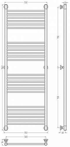 Купить сунержа богема+ прямая 1500х500 по низкой цене