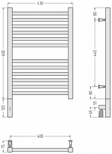 Купить сунержа модус 3.0 600х400 мэм левый по низкой цене