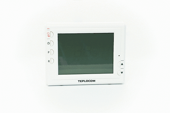 Проводной программируемый термостат TEPLOCOM TS-Prog-2AA/8A