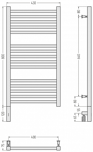 Купить сунержа модус 3.0 800х400 мэм левый по низкой цене