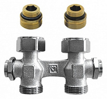 346602, Узел подключения 3000 проходной Rp1/2"хG3/4" двухтруб 346602, Узел подключения 3000 проходной Rp1/2"хG3/4" двухтруб