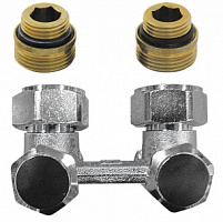 346612, Узел подключения 3000 угловой Rp1/2"хG3/4" двухтруб 346612, Узел подключения 3000 угловой Rp1/2"хG3/4" двухтруб